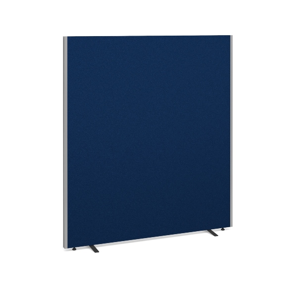 Floor Standing Fabric Screen 1800H x 1600W - Blue