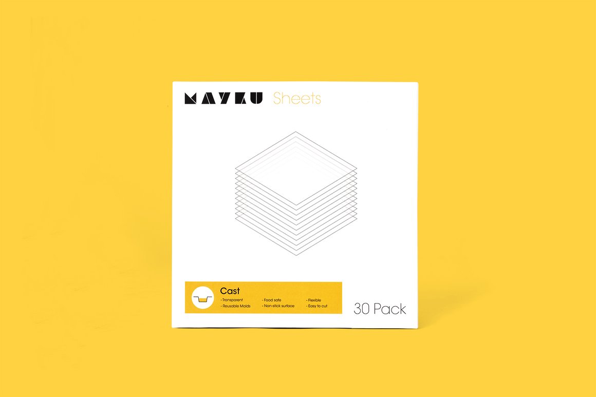 Mayku Cast/Clear 0.5mm Sheets 30 pack