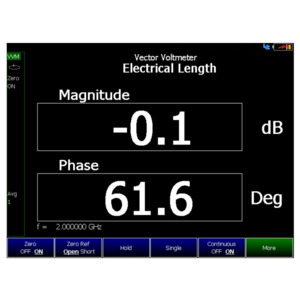 Keysight N9912CU/308 Vector Voltmeter Option, For FieldFox C-Series