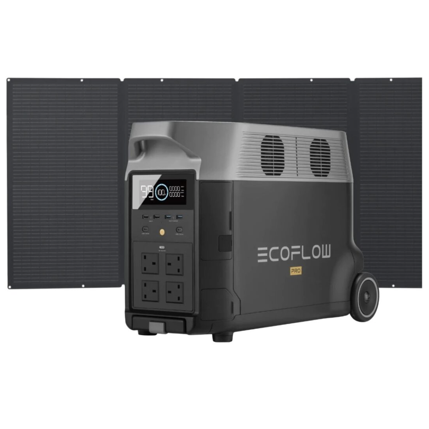 EcoFlow DELTA Pro + 1X 400W Solar Panel