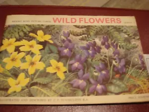 Rare Brooke Bond Wild Flowers 3Rd Series Album & Stuck In Set 1964