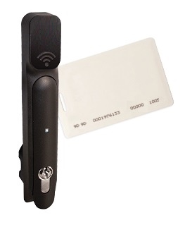 MCB-SLOCK-H004-KIT - Mcab - Secure Locking handles, automated secure RFID card access - High Security & availability to server racks locally and remotely