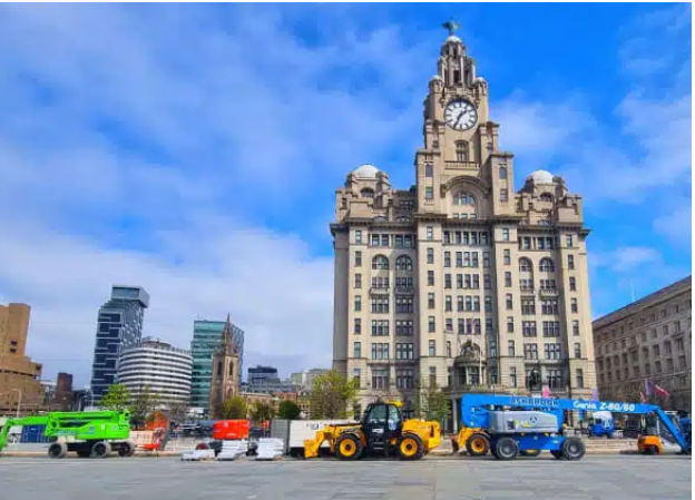 Eurovision Lands In Liverpool With A Little Help From Ashbrook Plant Hire