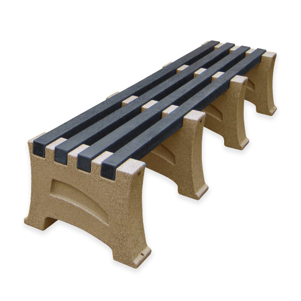 4 Person Bench - Light Blue