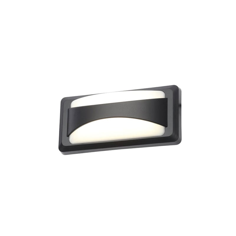 Forum Poole Up/Down LED Wall Light Black