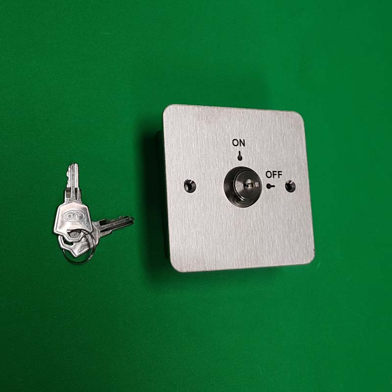 Flush Mount Latching Key Switch