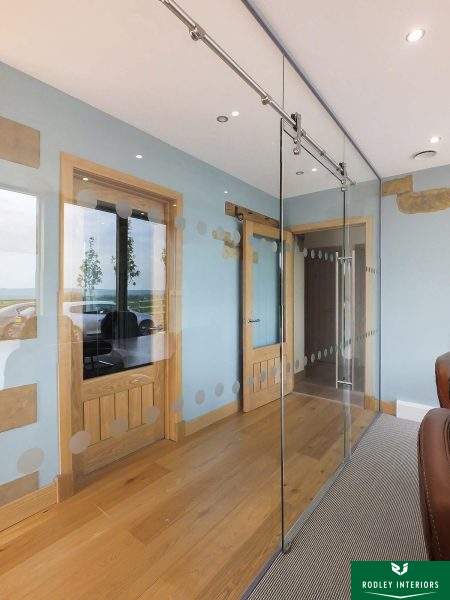 Frameless Glass Partitioning Installers Yorkshire