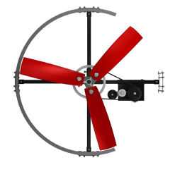 Vostermans Multifan Belt-driven Tube Fan 130