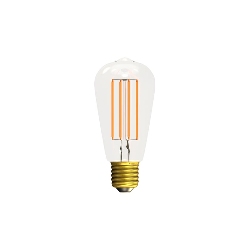 Bell Squirrel Cage Clear Dimmable LED Filament Bulb 3.3W E27 2700K