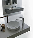 Organic Round Counter Top Basin (9CC)