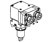 Radial single side twin Driven Tool in Y