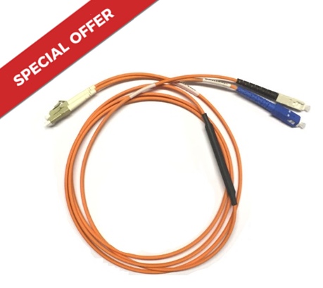 FD-MCP-6FD6-020 - 2 Metre, Mode Conditioning Patchcord, Fibre Optic, LC Singlemode - SC Multimode Cable 

* SAVE 60% was �50.00 Now �20.00 *