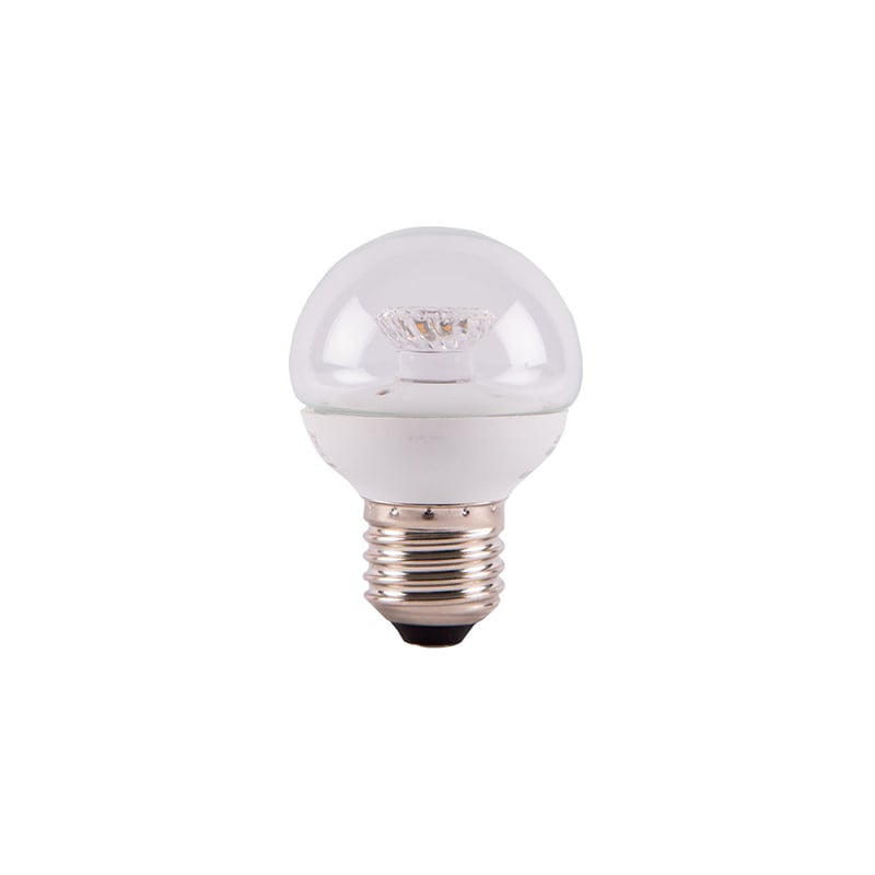 Bell Clear Round Non-Dimmable LED Ball Bulb 2.1W E27 2700K