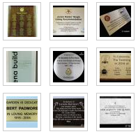 Bespoke Brass Engraved Commemorative And Memorial Plaques