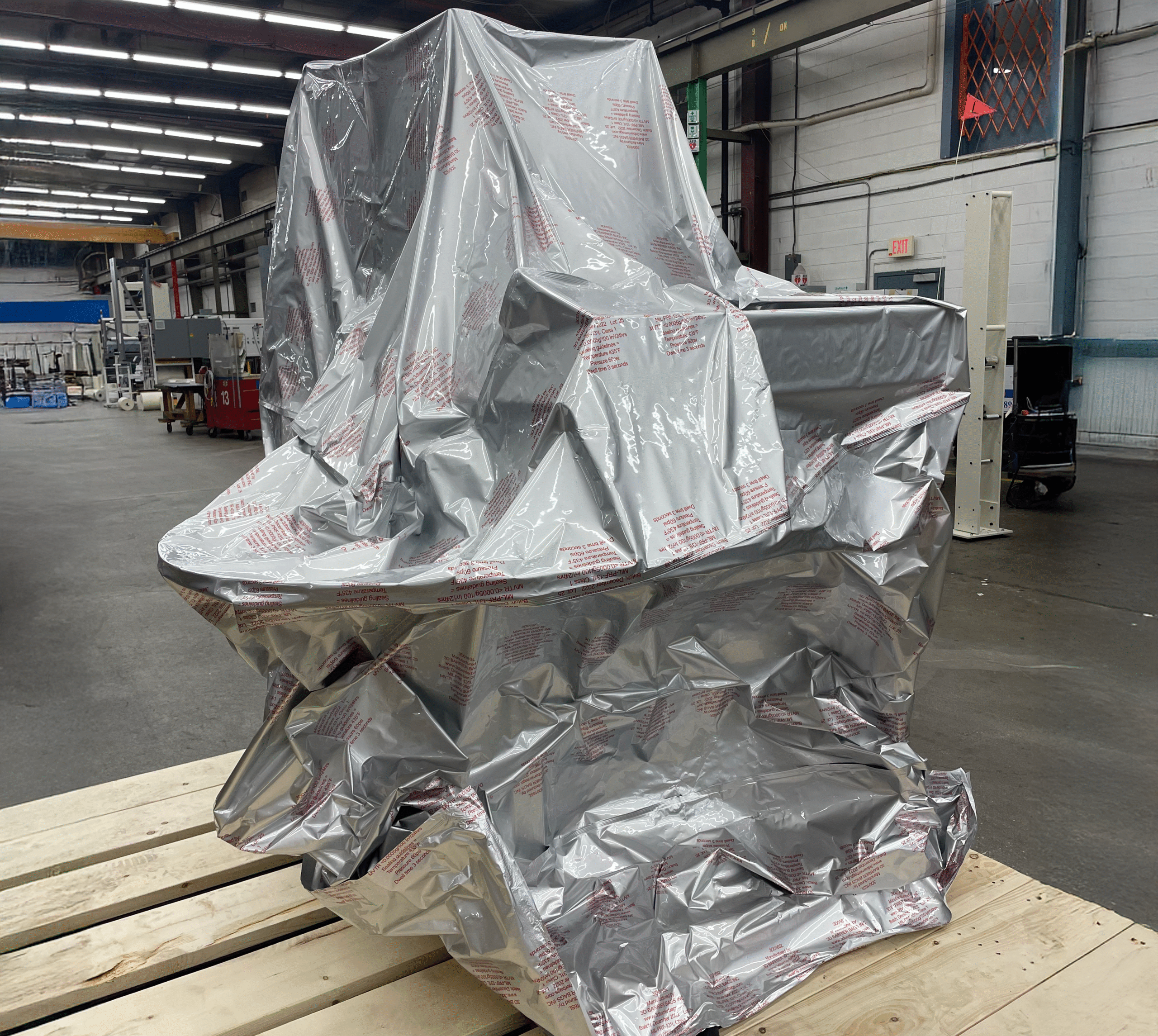 Custom-Made Aluminium Barrier Foil Box Bags