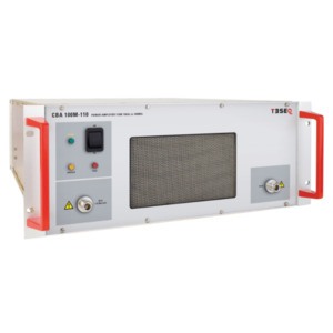Ametek CTS CBA100M-1100-006 Amplifier, Solid State, 10 kHz-100 MHz, 1100W, 34U, Rear, N RF Cntr., 3-Phase