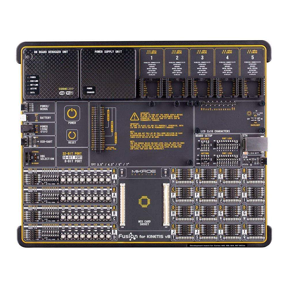 Fusion for ARM v8 with NXP MK64FN1M0VDC12