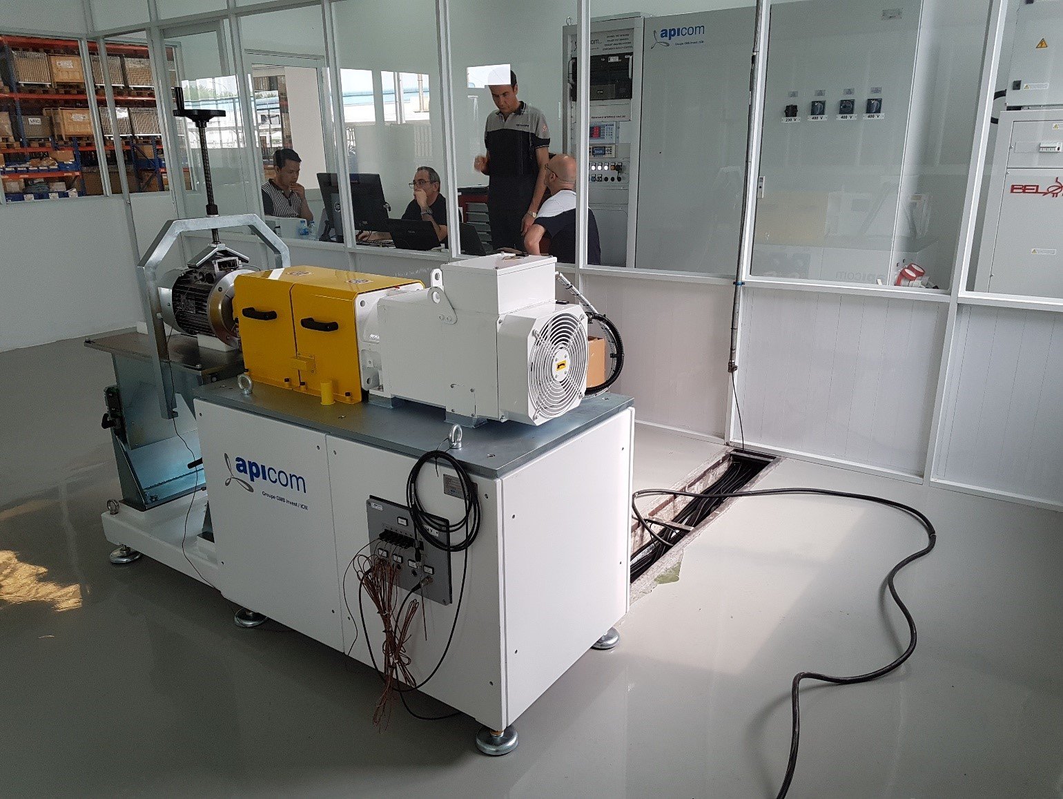 Electric Motor Test Bench for Propulsion Testing