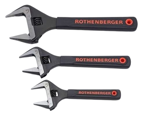 Rothenberger Adjustable wide jaw wrench