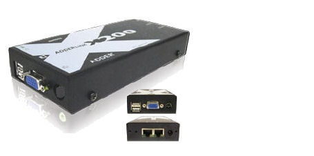 X200/R-UK - Adder X200 - USB Keyboard and Mouse plus VGA receiver ( X200 KVM RECEIVER ONLY )