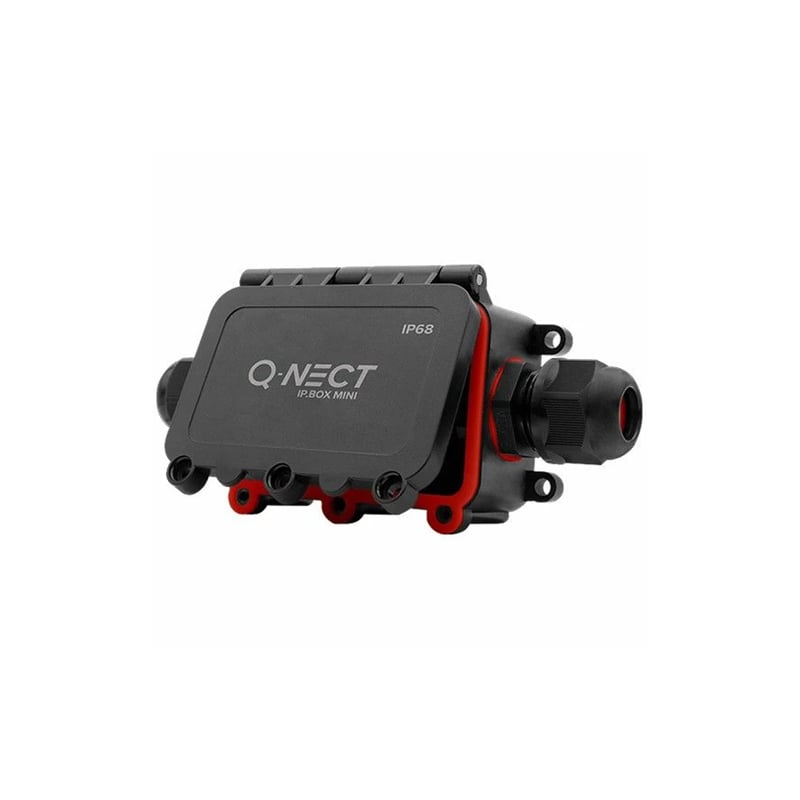 Unicrimp Q-Nect 4 Pole 2 Way 24A IP68 Inline Connection Box