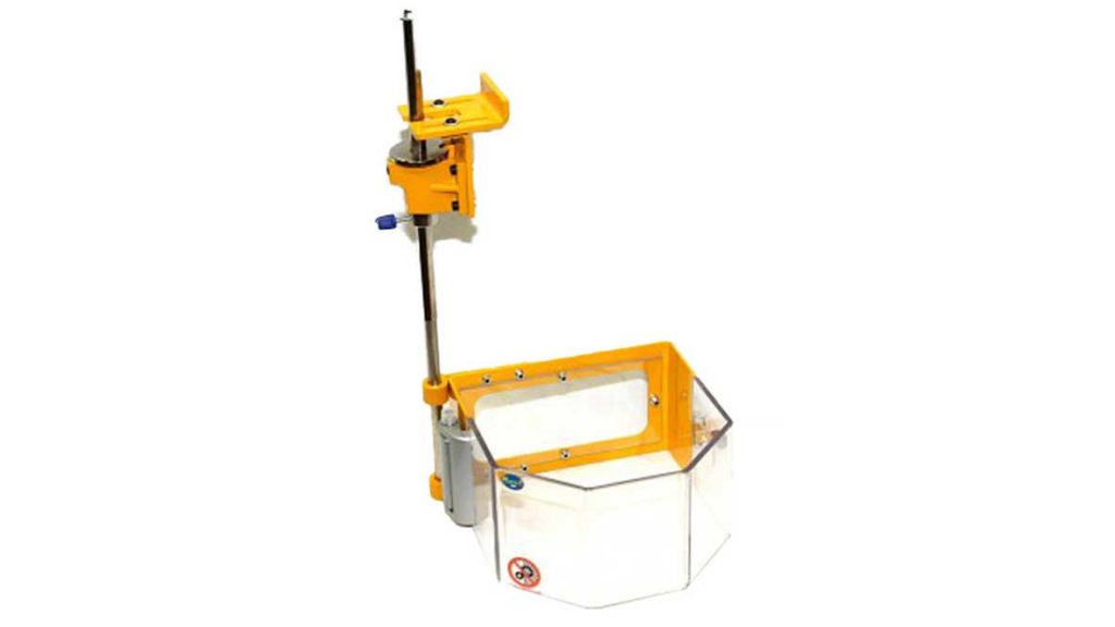TR2T Drilling Machine Guard with Adjustable Lower Screen Polycarbonate