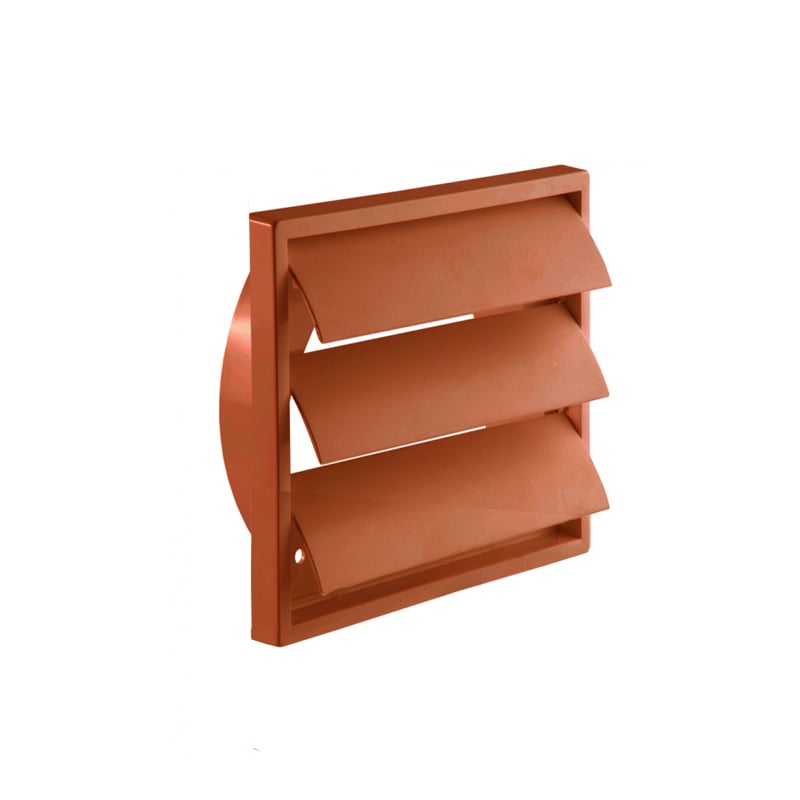 Manrose 150mm 6" Gravity Shutter Terracotta