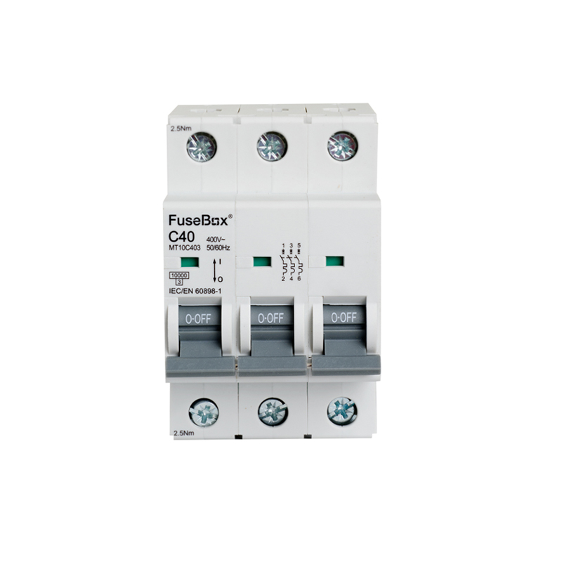 FuseBox MT10C403 MCB 40 Amp C Type 10kA 3 Pole