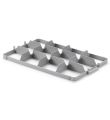 12 Compartment Top Section Euro Crate Divider Insert