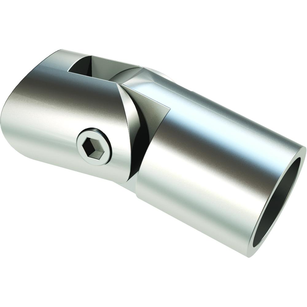 Adjustable split tube holder Aluminium Anodised 