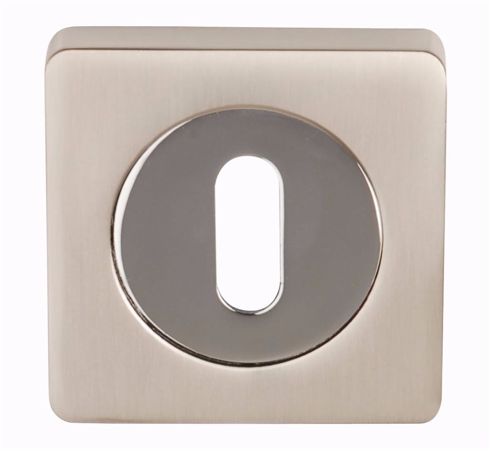 Excel 3621-SQ SNPPC Square Key Escutcheon Pr