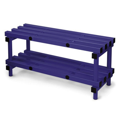 Double-Sided Bench For Changing Room Zones