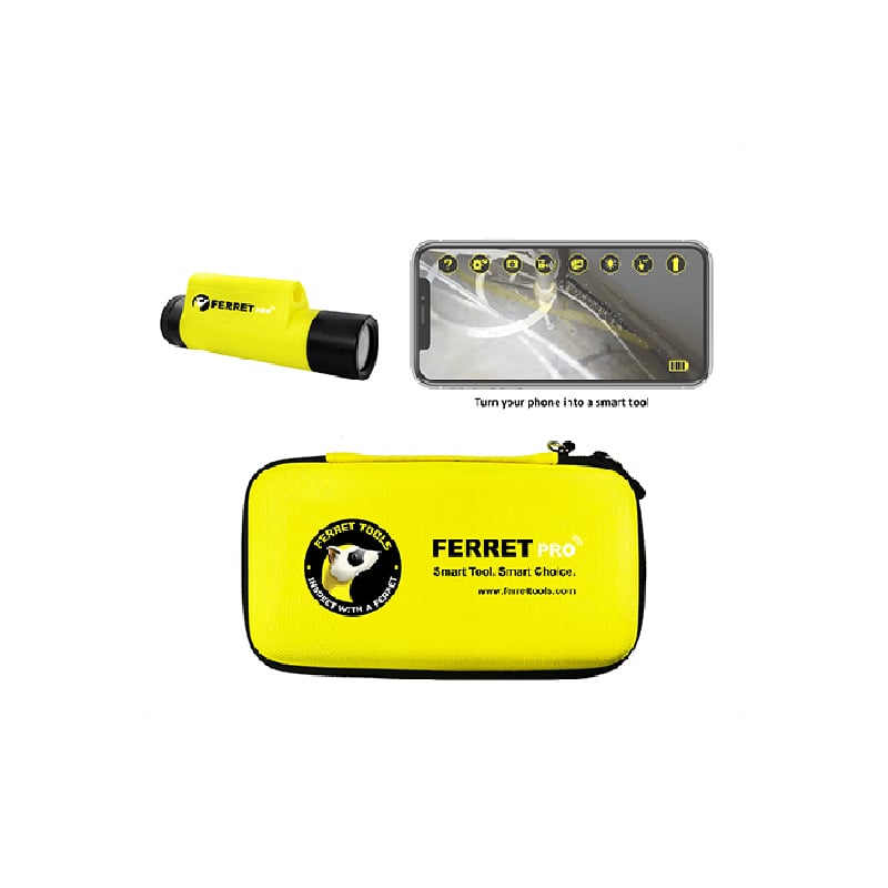 Ferret Pro Multipurpose Wireless Inspection Camera and Cable Pulling Tool