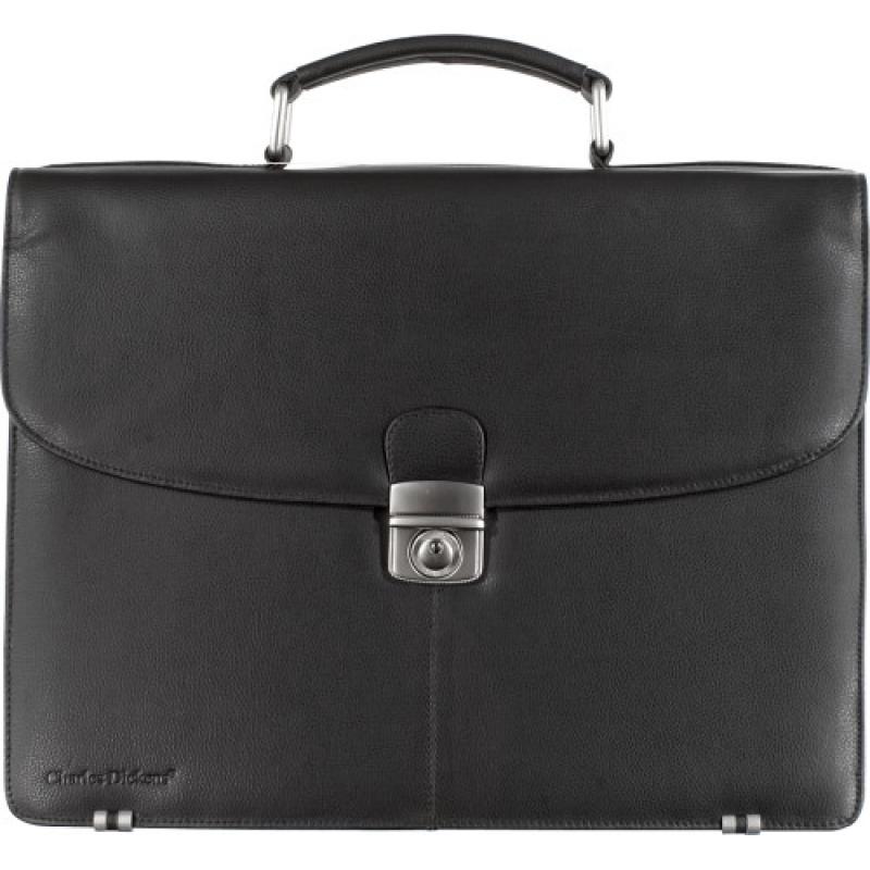 Charles Dickens leather briefcase