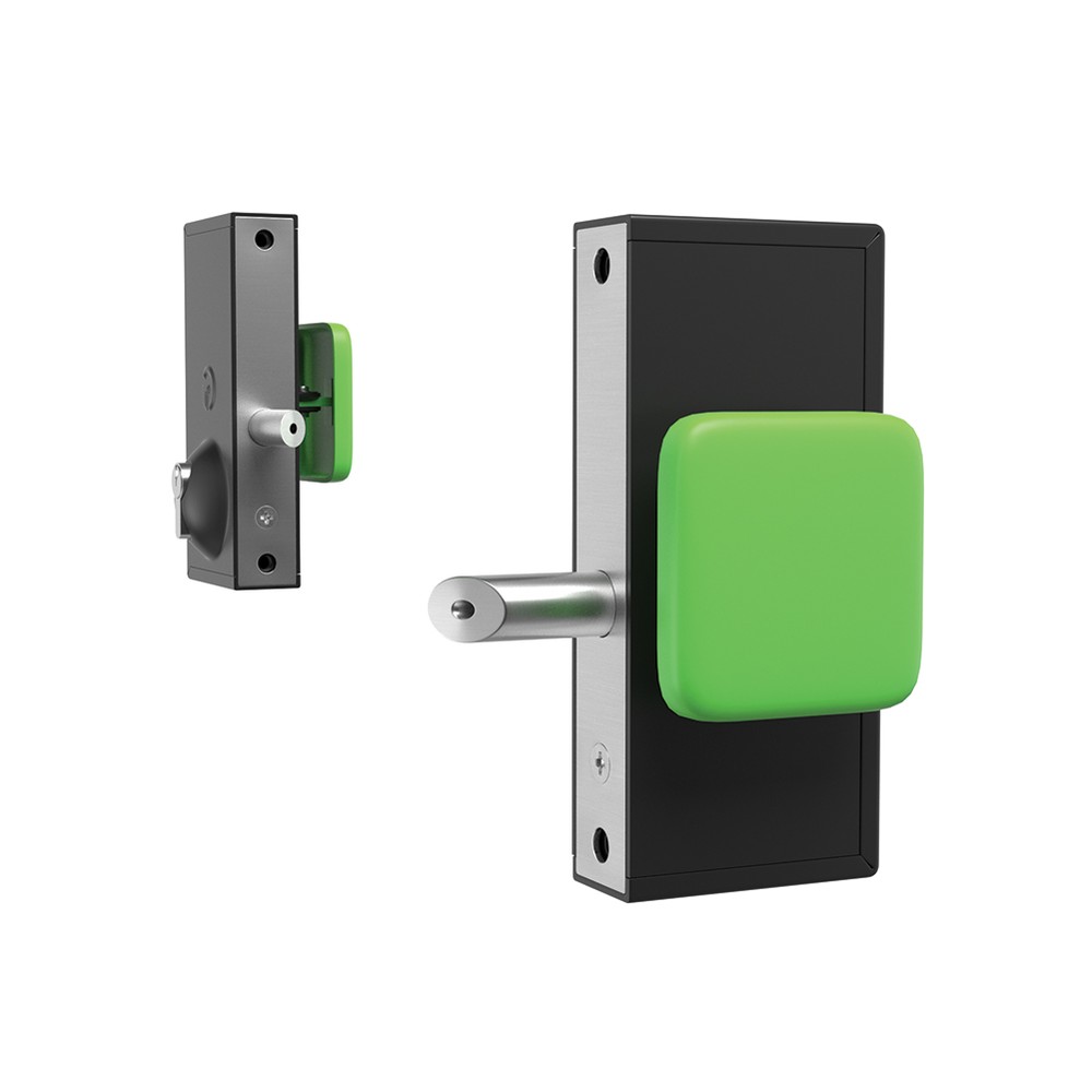 Quick Exit Gate Lock-Key Access one Side Flat Bar/Box section up to 30mm - L/H