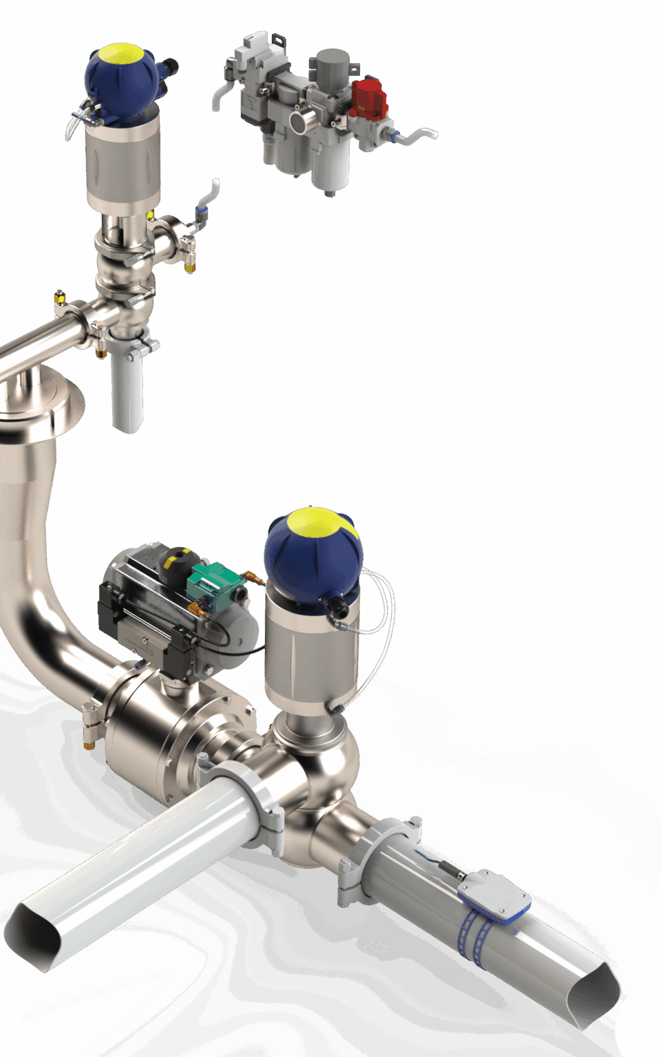 Hygienic Process Pipeline Recovery Systems