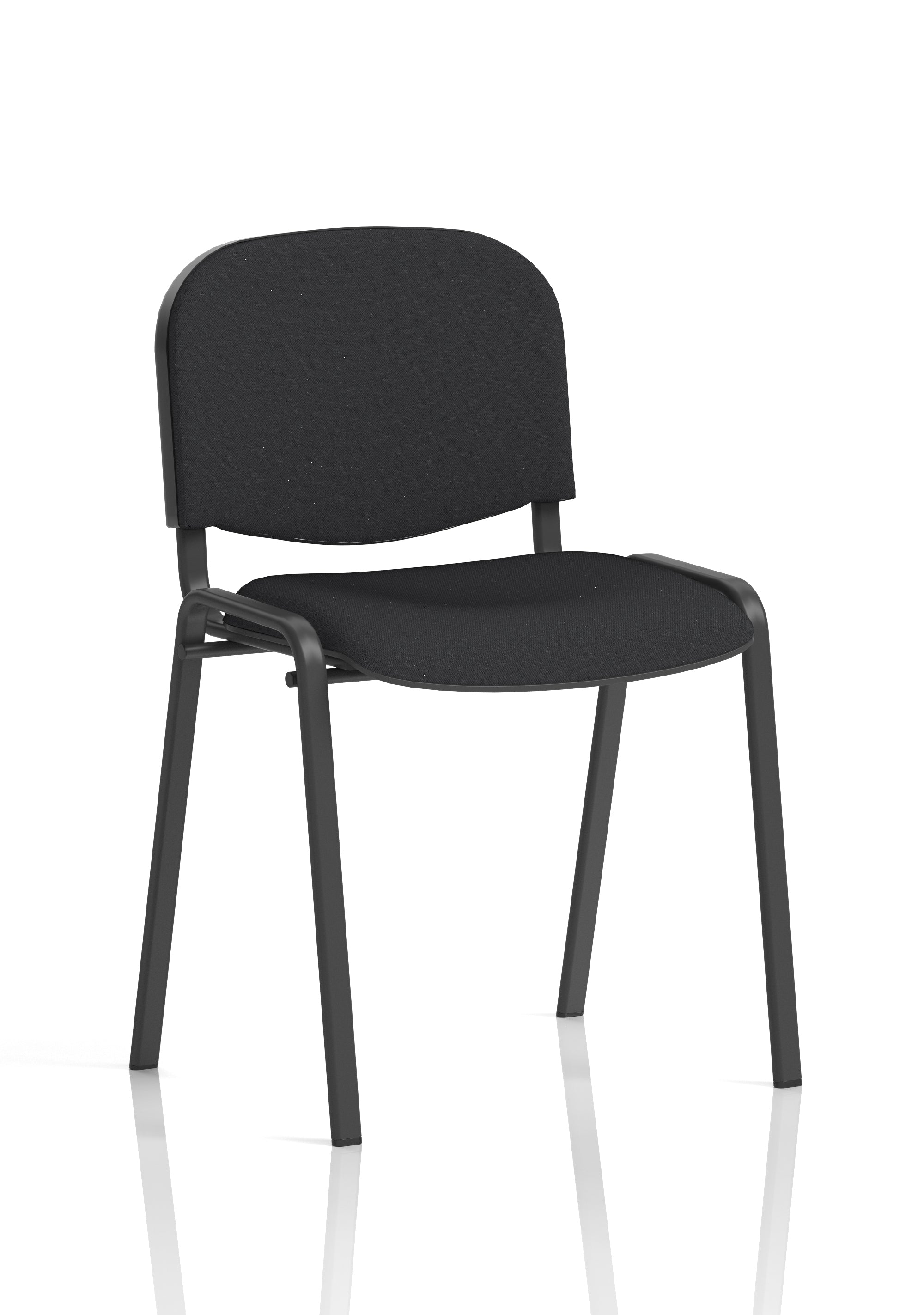 Specialising In ISO Stacking Fabric/Mesh/Vinyl/Wooden/Plastic Visitor Conference Chair - Black or Chrome Frame - Multiple Seat Colour Options UK