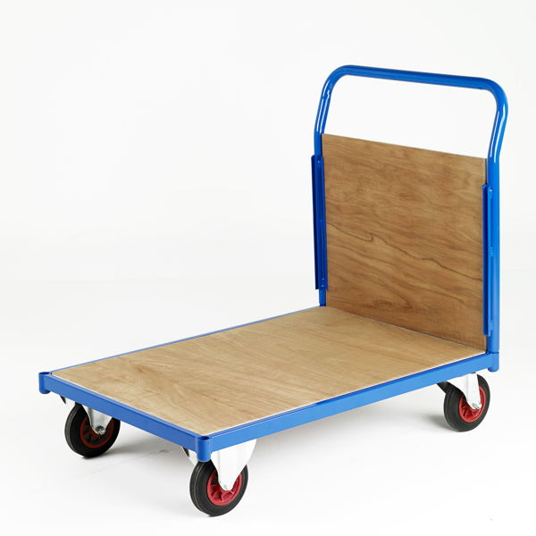 Plywood Panel Platform Truck Single End - 1200 x 800mm (LxW)