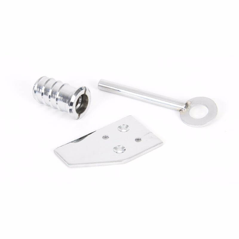 Anvil 90272 Pol. Chrome Key-Flush Sash Stop