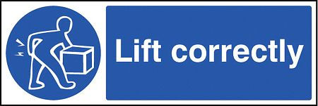 Lift correctly