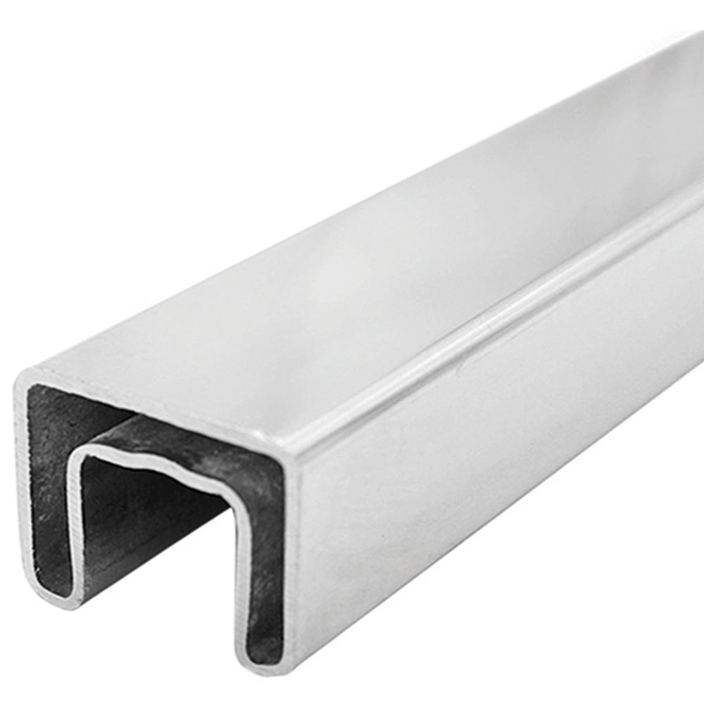 40 x 30mm Handrail suits 12-21.5mm6.0M length Stainless 316L
