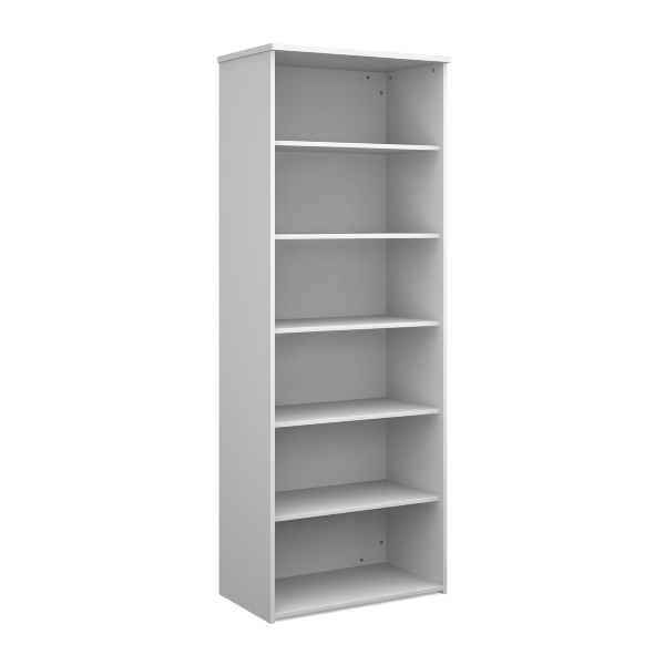 Universal Bookcase with 5 Shelves - White