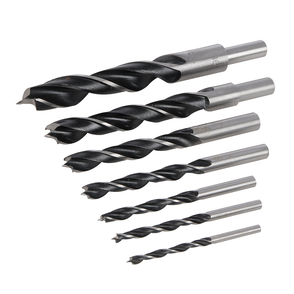 Silverline 464911 Lip & Spur Drill Bit Set 7pce 4 - 16mm