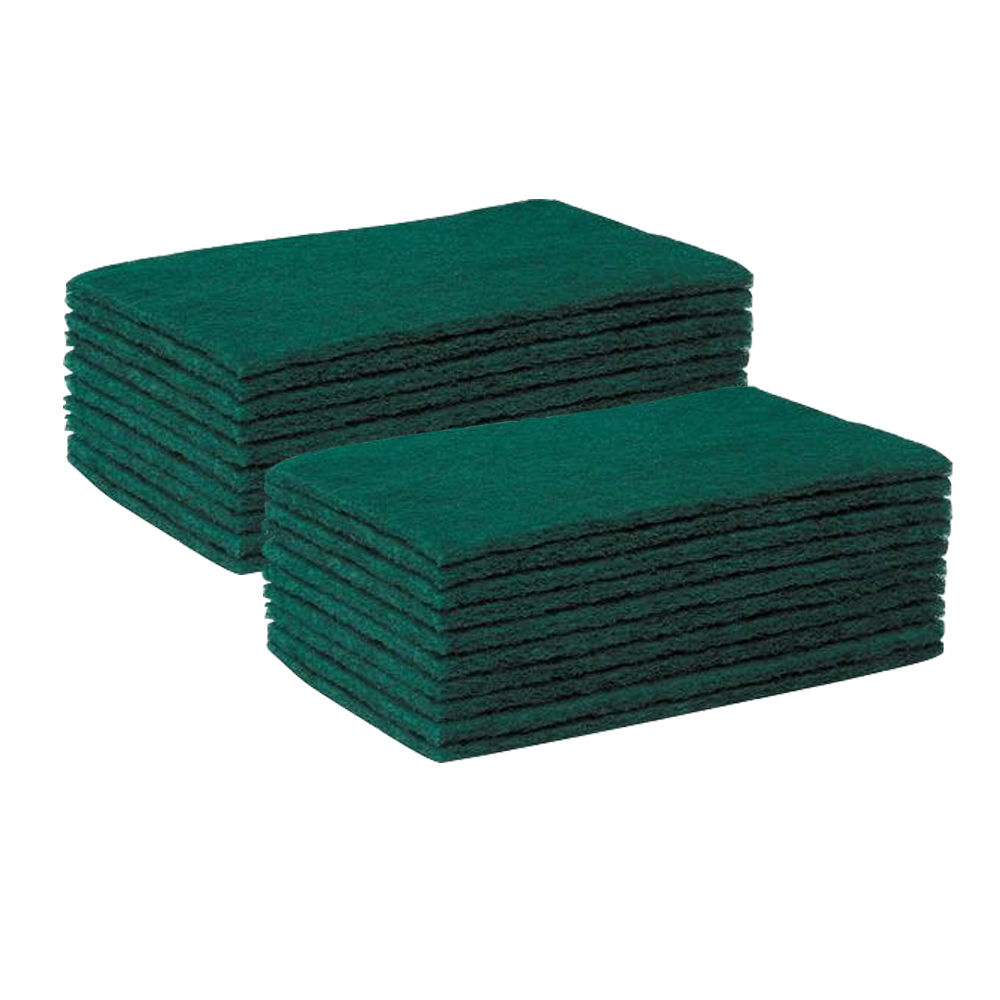 High Quality Green Scourers 9X6" 2 X 10 For Schools