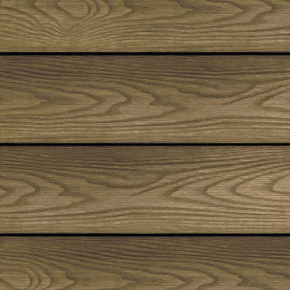 Victoria Teak Woodgrain Deck Board Inc Clips/Screws