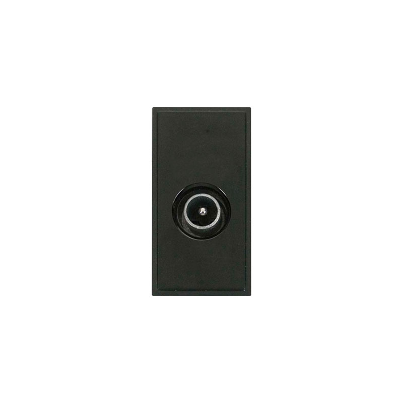 Click New Media Single Male Coaxial Module Black