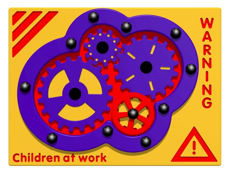 Specialising In Moving Parts &#8211; Children At Work Panel