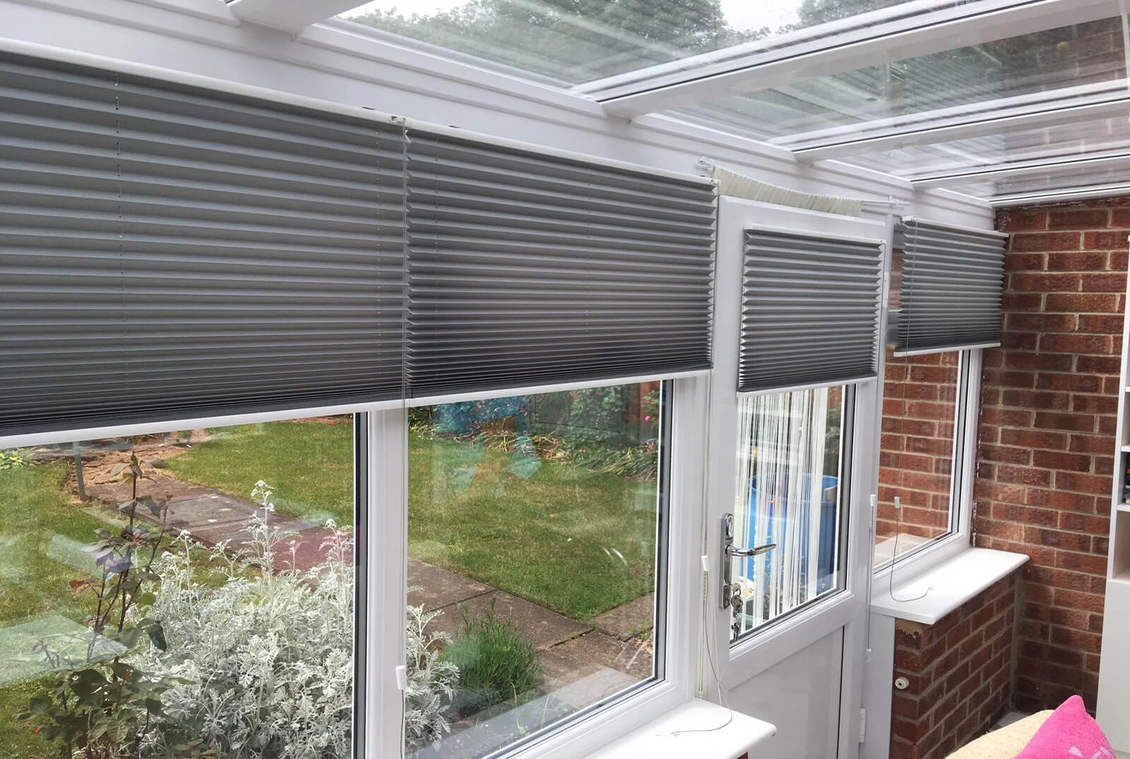 Neatly Folding Pleated Blinds