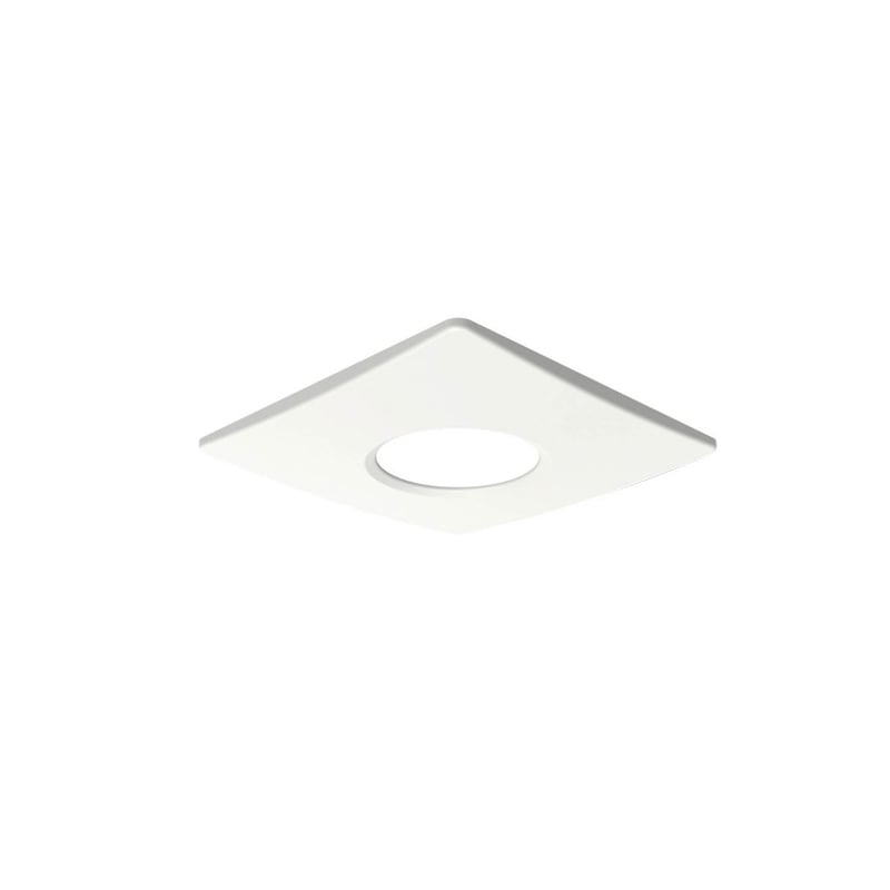 Kosnic Square White Bezel for Fire-Rated PIR Sensor