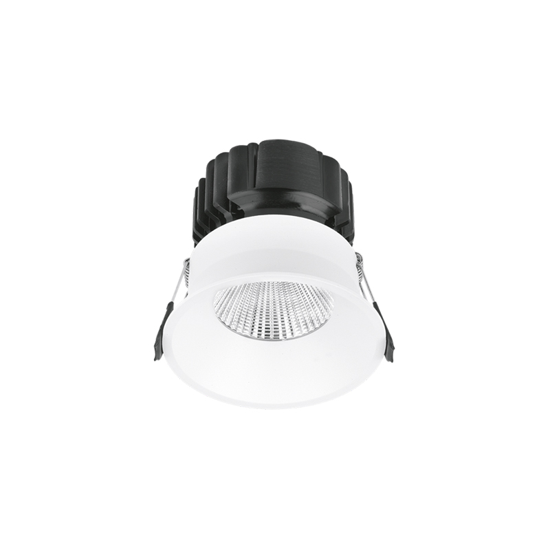 Aurora IP44 Baffle Dimmable Fixed LED Downlight 4000K 15W